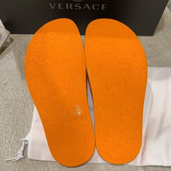 Versace Women Pool Slides - Picture 6 of 9